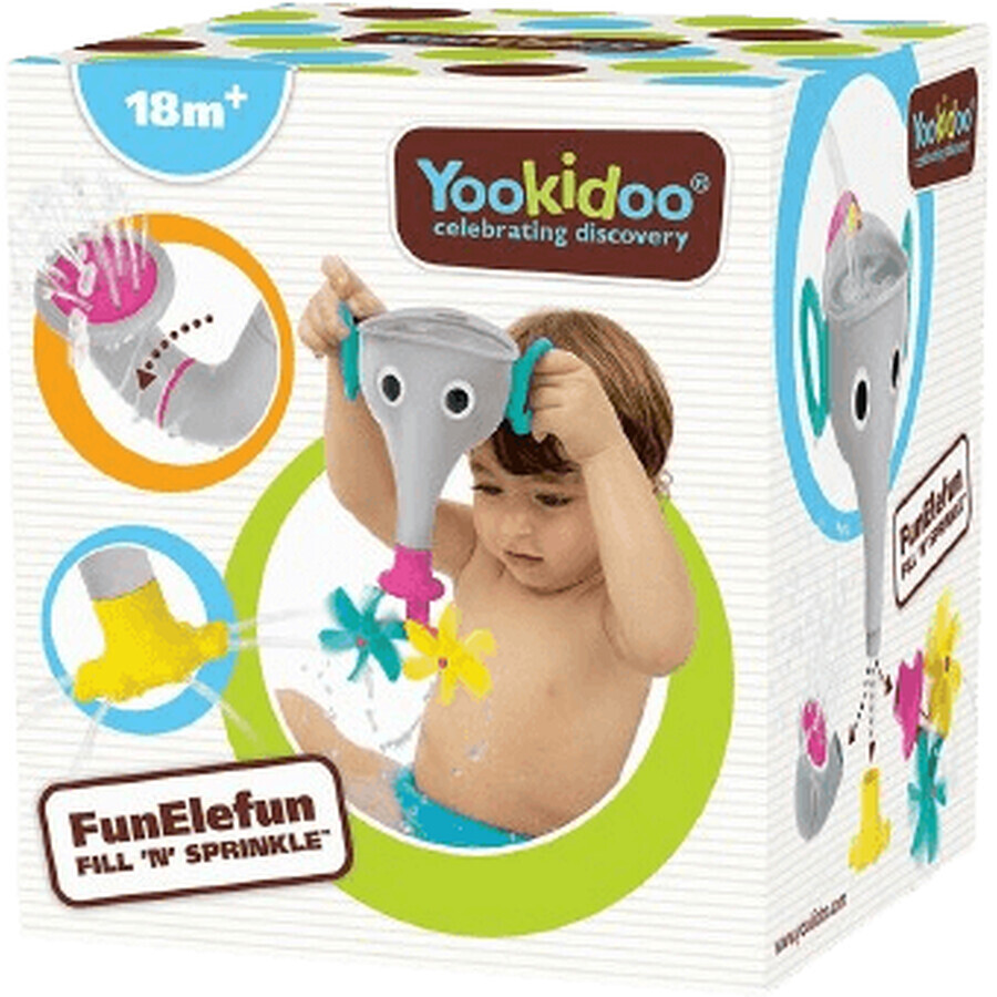 Yookidoo Bath Elephant - gray