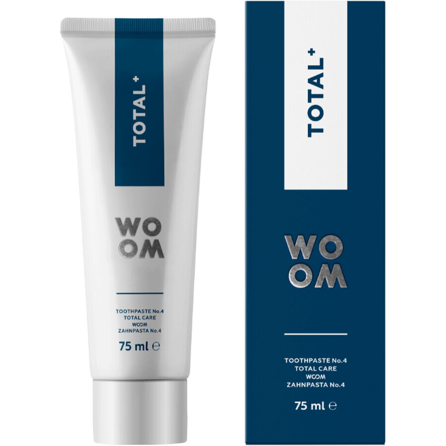 Woom Total+ pasta dentífrica 75 ml