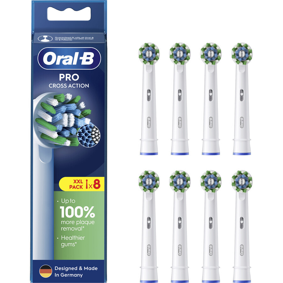 Testine di ricambio Oral-B Pro Cross Action 8 pz.