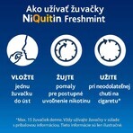 Niquitin Freshmint 4mg chewing-gum médicinal 100 pièces