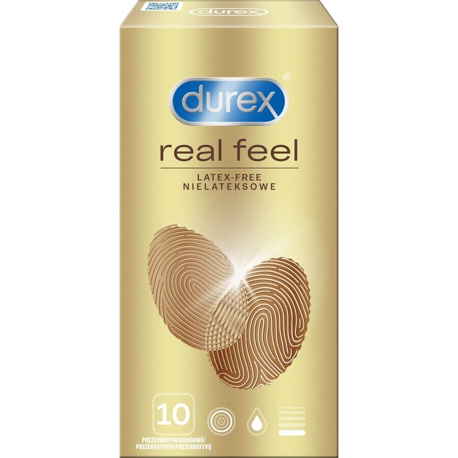 Durex Real Feel Condoms 10 pieces