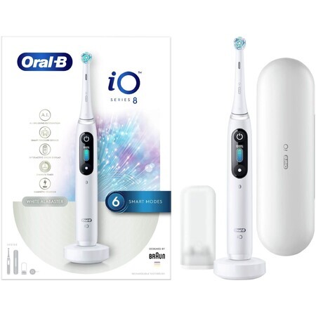 Spazzolino elettrico Oral-B iO Serie 8 Bianco