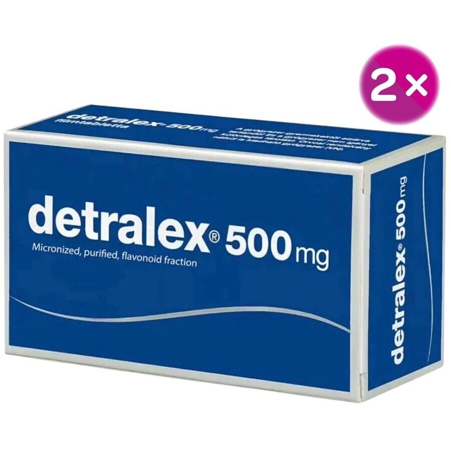 Detralex 500 mg 2 x 60 Tabletten