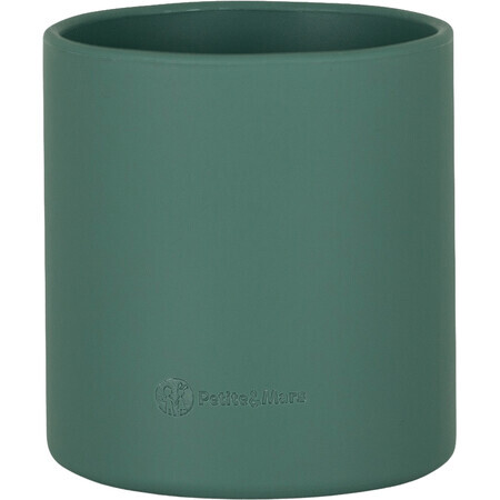 Petite&Mars Taza de silicona Take&Mars Misty Green 6m+ 200ml