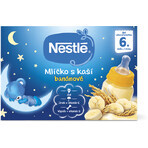 Nestlé Melk met geprakte banaan 6 maanden 2 x 200 ml