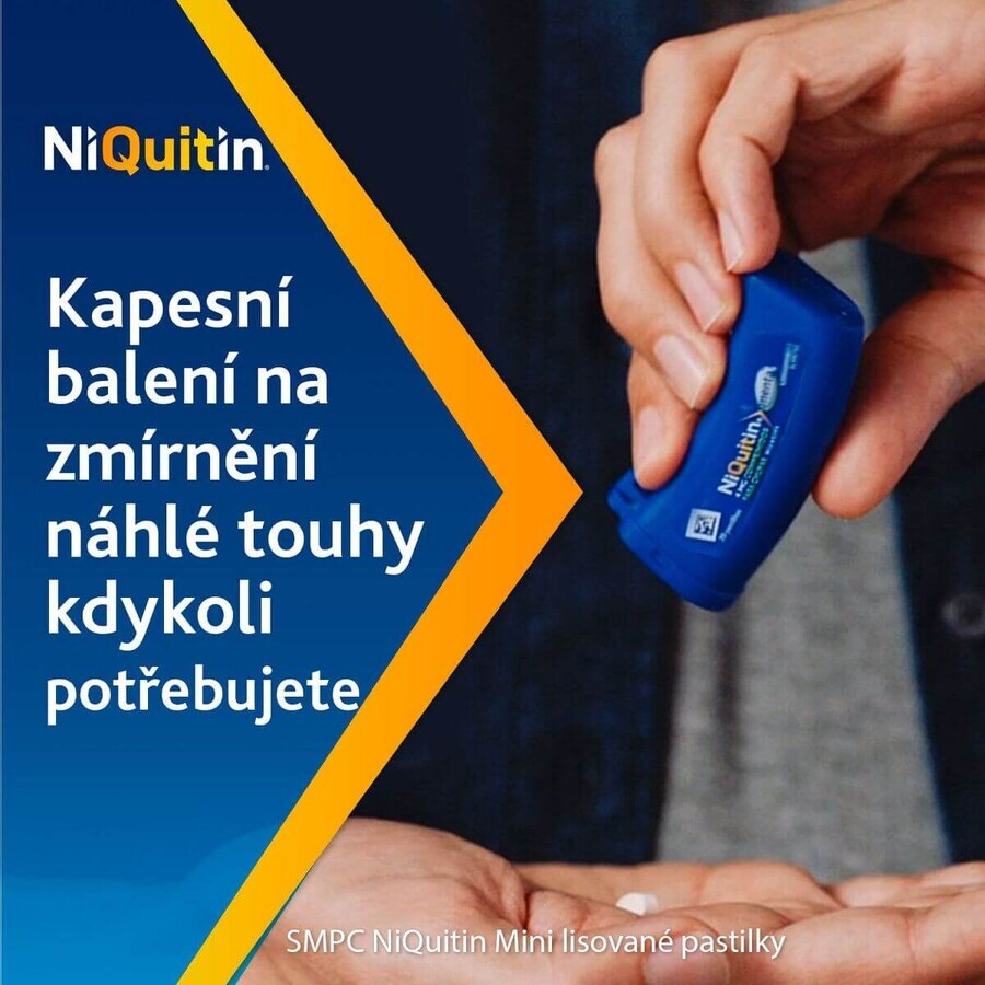 Niquitin mini 4mg pastiluțe 3 x 20 pastiluțe