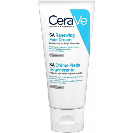 CeraVe Renewing Foot Cream pentru piele uscată 88 ml