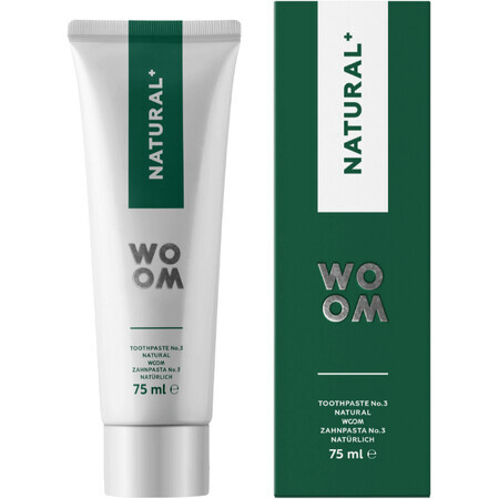 Woom Natural+ tandpasta 75 ml