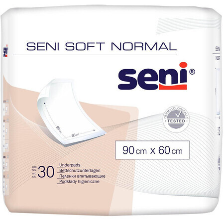 Seni Soft assorbenti normali 90 x 60 cm assorbimento 1350 ml 30 pz.