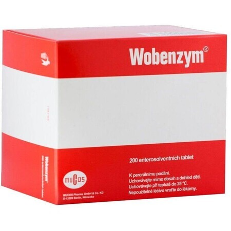 Wobenzym 200 comprimate