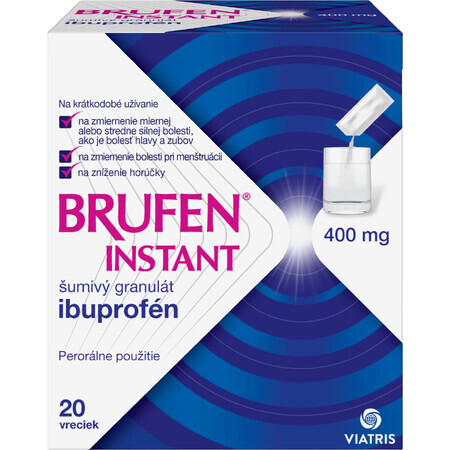 Brufen Instant 400 mg effervescent granule 20 pcs