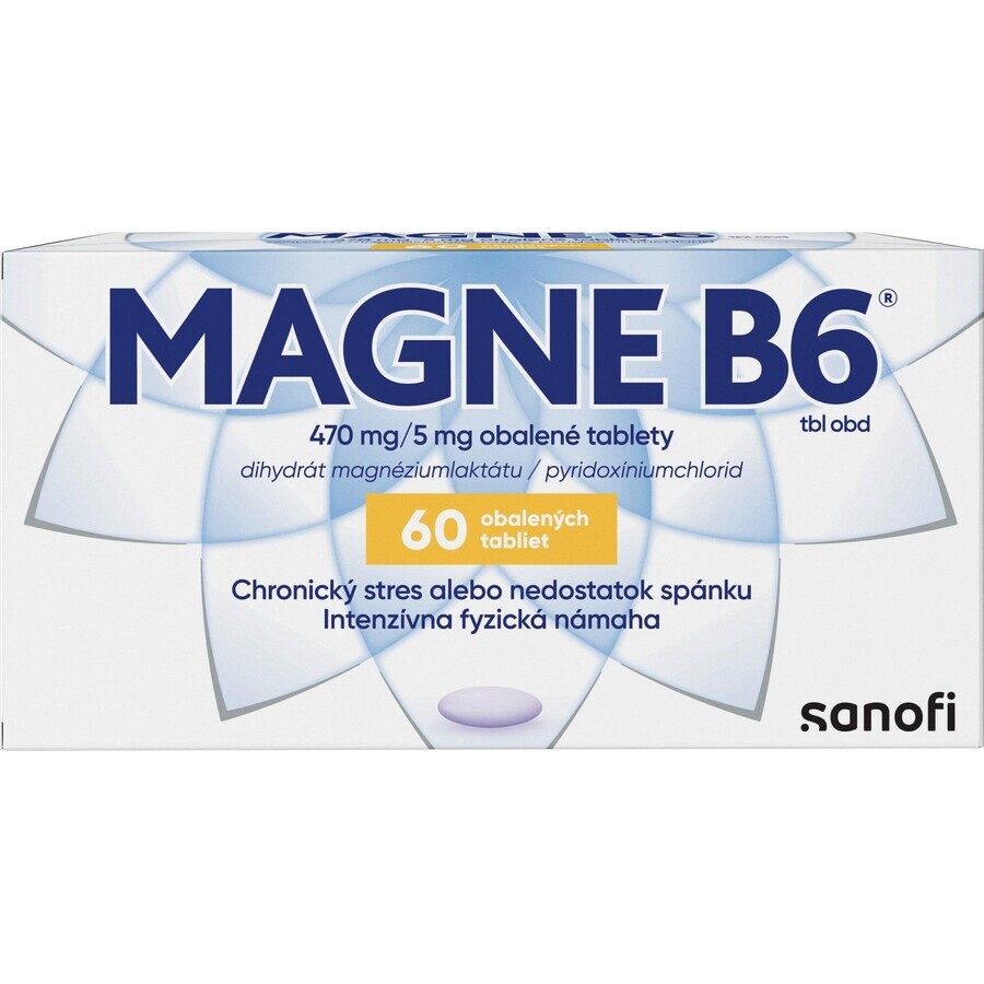 Magne B6 470 mg/5 mg 60 comprimate