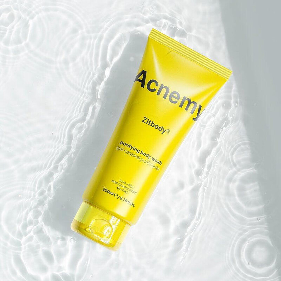 Acnemy Zitbody Gel de curățare pentru corp 200 ml