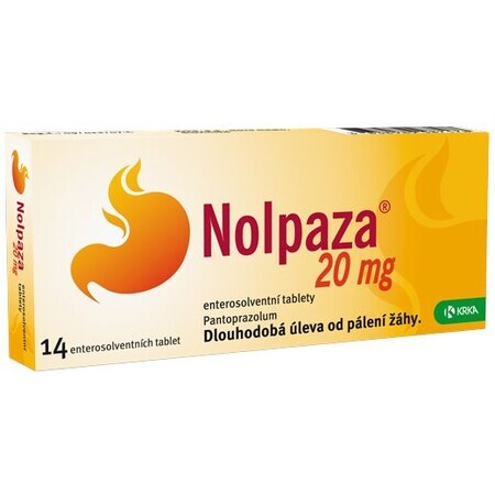 Nolpaza 20mg 14 comprimate