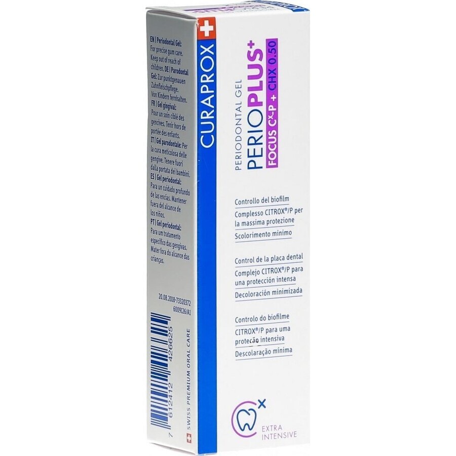 Curaprox Perio Plus Focus CHX 0,50% Gel dentale 10 ml