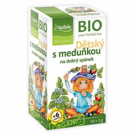 Apotheke Té de frutas para niños con miel ecológica