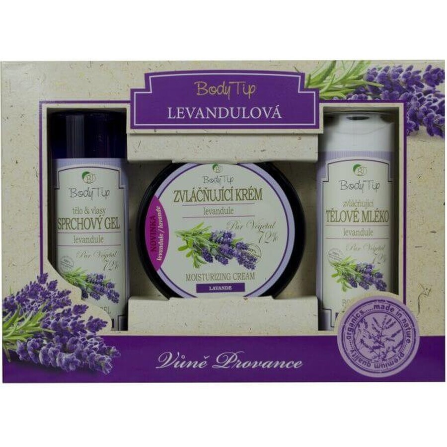 Body Tip Cutie cadou - LEVANDULA 3 buc