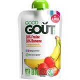 Good Goût Bio-Erdbeeren mit Banane 120 g