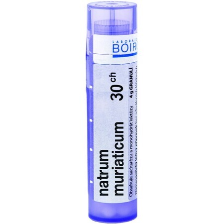 Boiron Natrum Muriaticum CH30 gránulo 4 g