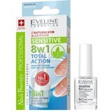 Eveline Cosmetics SPA Nail Therapy Total Action 8v1 Lac pentru unghii sensibile 12 ml