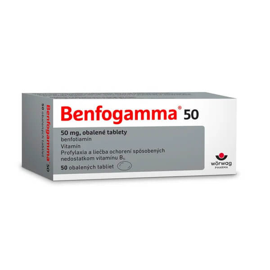 Benfogamma ® vitamina B1, 50 comprimate