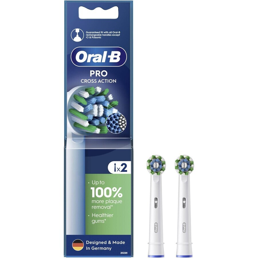 Testine di ricambio Oral-B Pro Cross Action 2 pz.