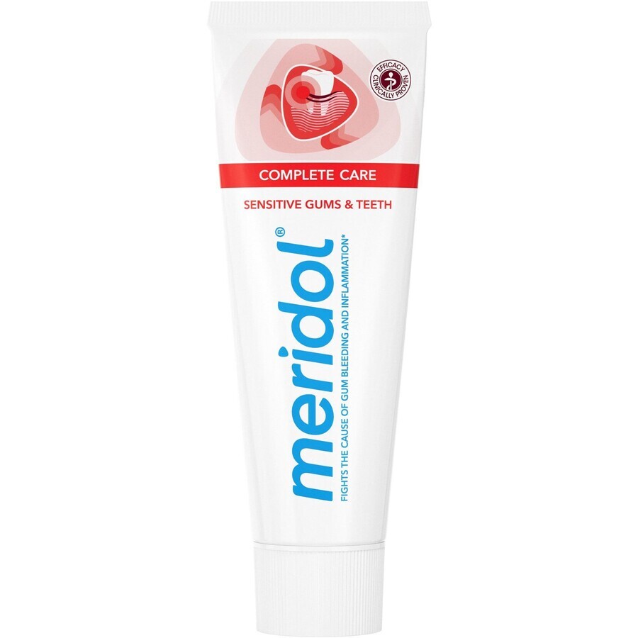 Meridol Complete Care pastă de dinți și gingii sensibile 75 ml