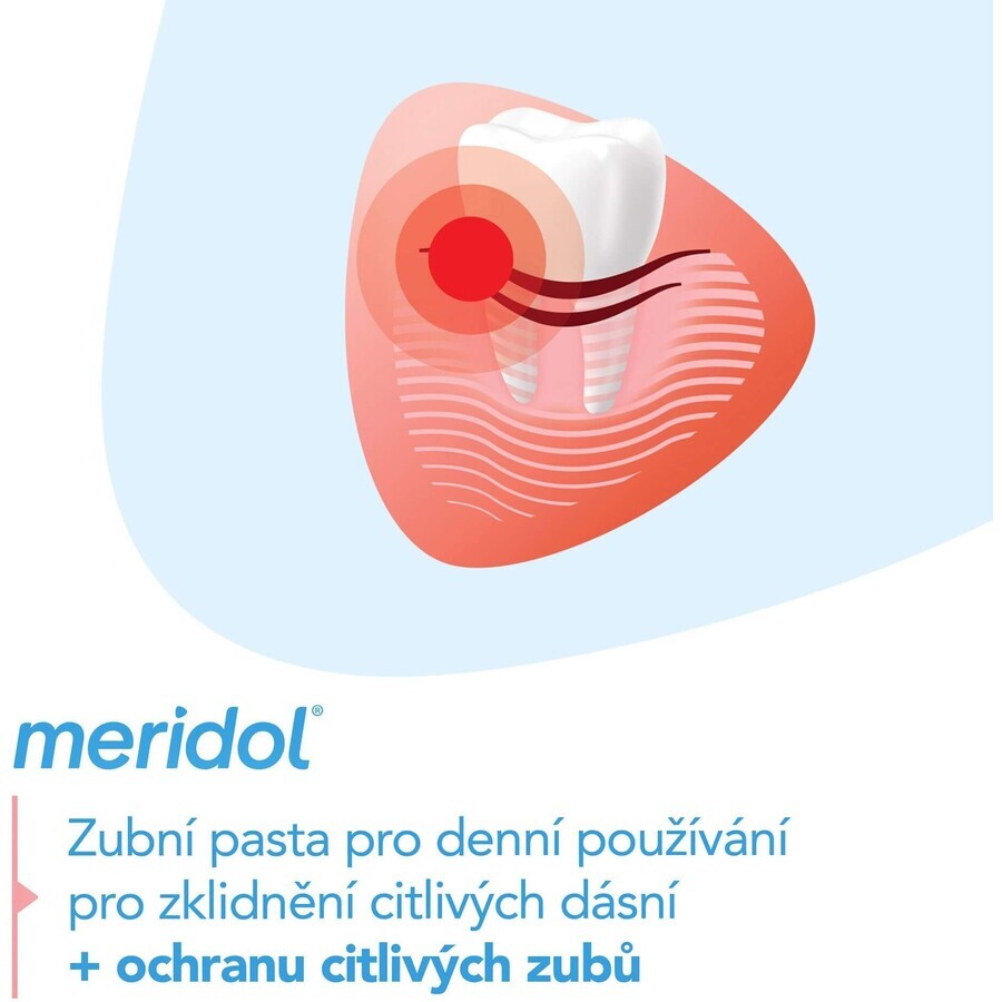 Meridol Complete Care pastă de dinți și gingii sensibile 75 ml