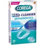 Corega Pro Cleanser Orthodontic Cleanser Comprimés de nettoyage orthodontique 30 comprimés