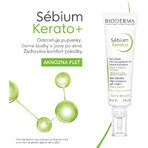 Bioderma Sébium Kerato+ gel-cremă pentru acnee cu toleranță ridicată 30 ml