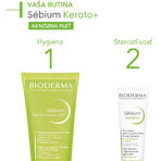 Bioderma Sébium Kerato+ gel-cremă pentru acnee cu toleranță ridicată 30 ml