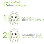 Bioderma Sébium Kerato+ gel-cremă pentru acnee cu toleranță ridicată 30 ml