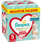 Pampers Premium Care Nappies, size 5, 12kg-17kg 102 pcs