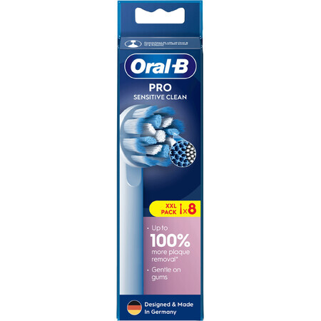 Testine di ricambio Oral-B Pro Sensitive Clean 8 pz.