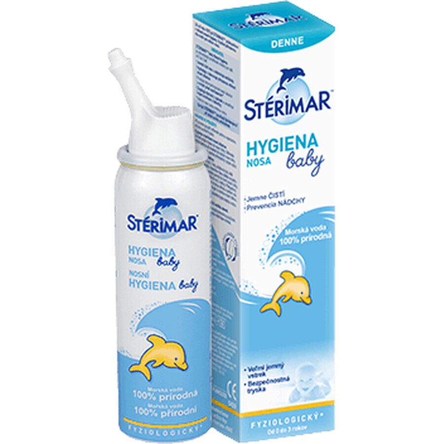 Micropulvérisation nasale Sterimar Baby avec de l'eau de mer, 50 ml