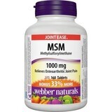 Webber Naturals MSM 1000 mg BONUS 160 comprimidos