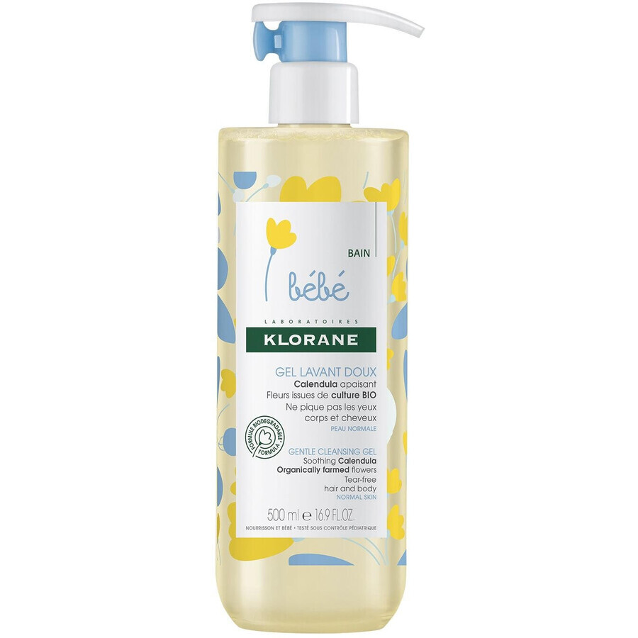 Klorane Bébé Gel lavante suave 500 ml