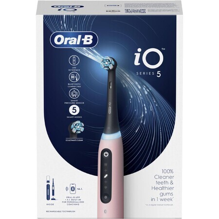 Spazzolino elettrico Oral-B iO 5 rosa