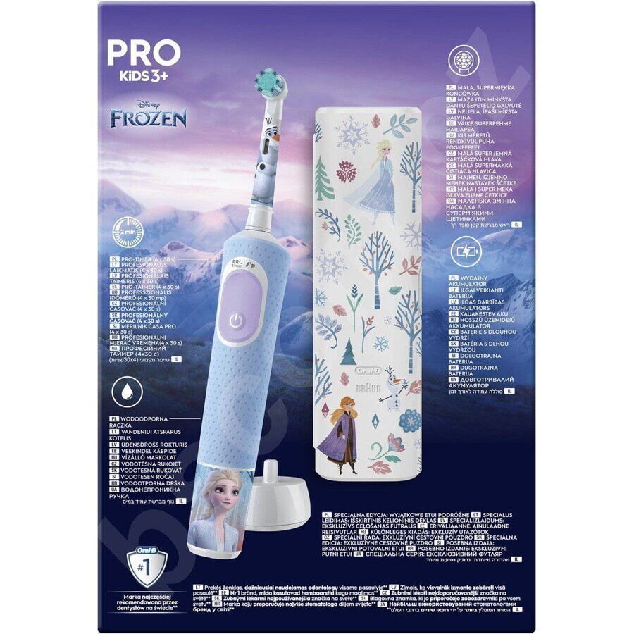 Spazzolino elettrico Oral-B Pro Kids Pro Kids Ice Kingdom