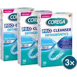 Corega Pro Cleanser Orthodontie 3 x 30 comprimés