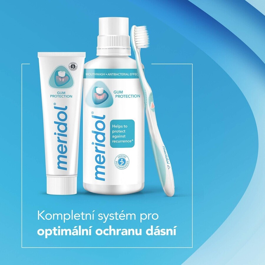 Meridol Gum Protection pastă de dinți pentru protecția gingiilor 3 x 75 ml