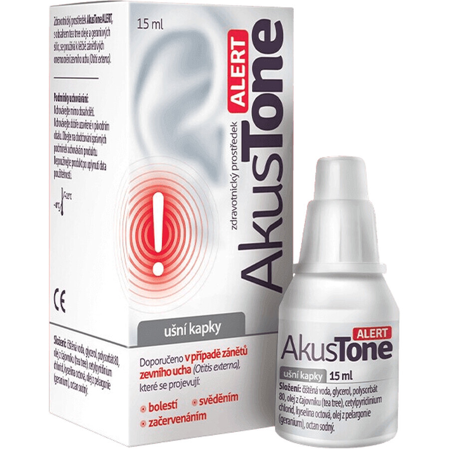 AkusTone Alert gouttes auriculaires 15 ml