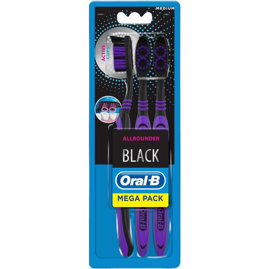 Spazzolino Oral-B Sensitive Black 3 pz.