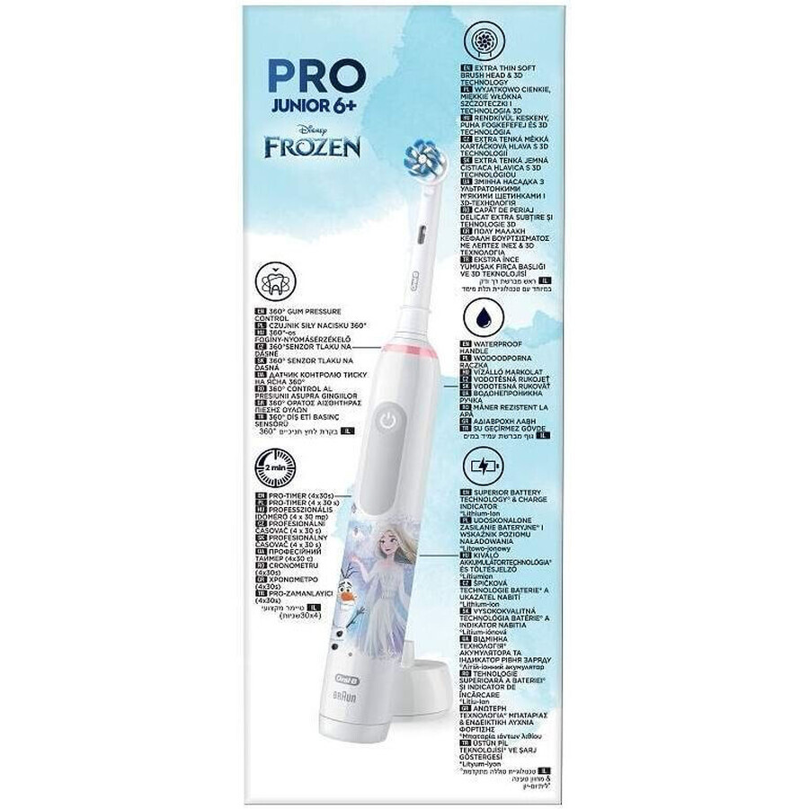 Spazzolino elettrico Oral-B Pro Junior Ice Kingdom Pro