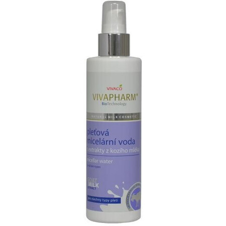 Vivapharm Ziegenmilch-Gesichtsmaske Micellar Facial Wash 200 ml