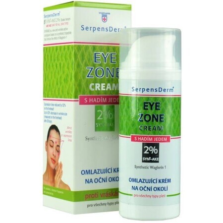 Vivapharm Serpensderm Crema rejuvenecedora para el contorno de ojos con veneno de serpiente 40 ml