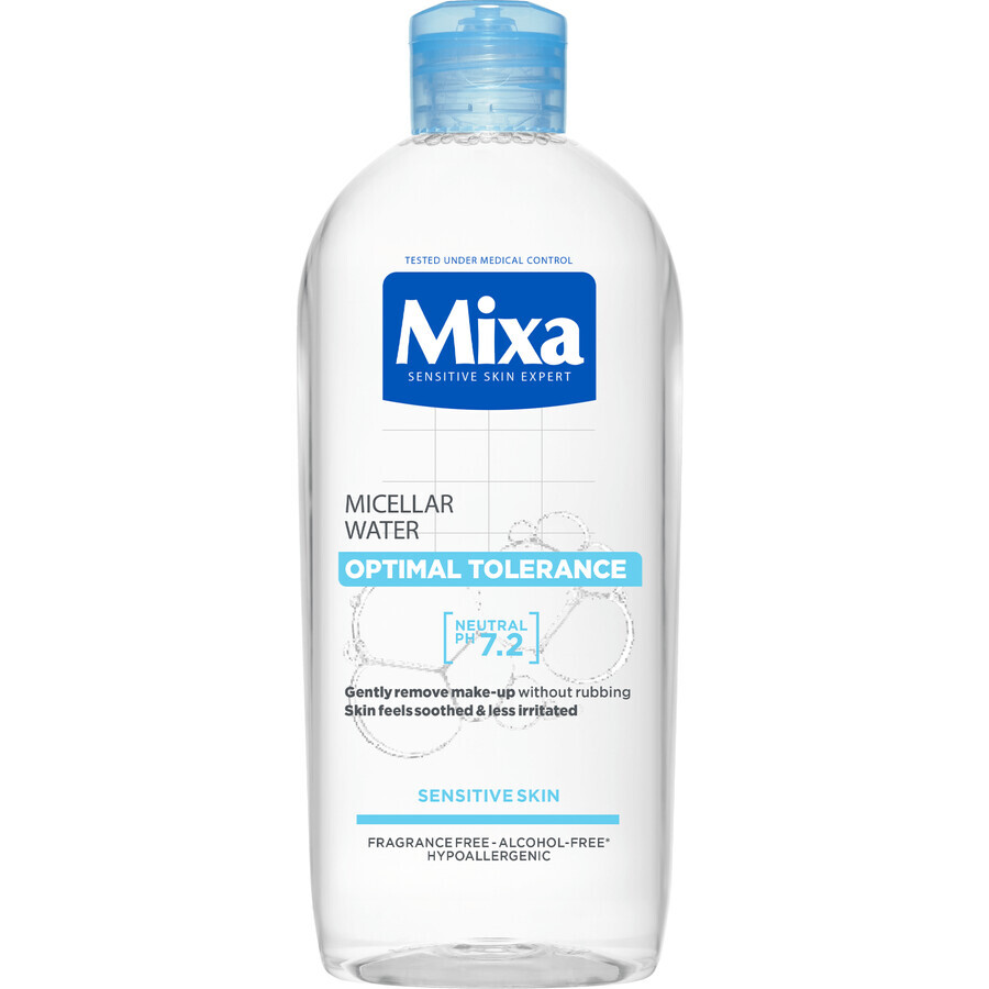 Mixa Optimal Tolerance micellair water voor de gevoelige huid, 400 ml