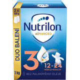 Nutrilon 3 lapte pentru copii mici formulă pentru sugari pulbere 1000 g