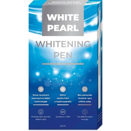 White Pearl White PAP pen