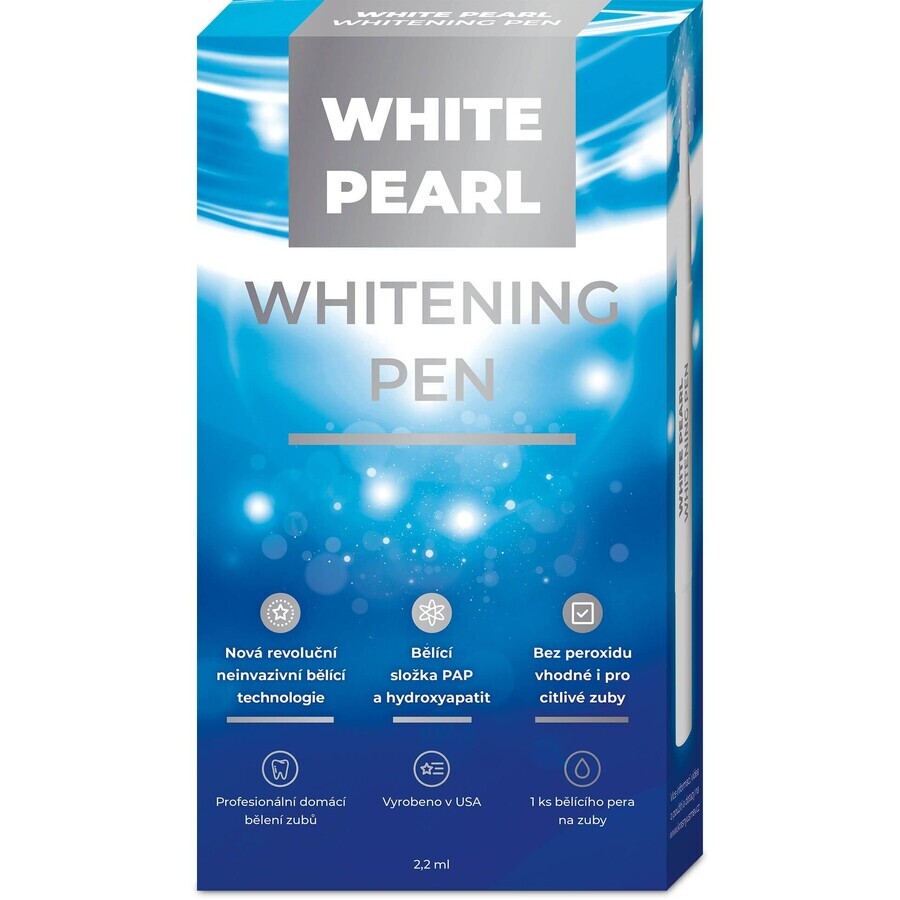 White Pearl White PAP pen